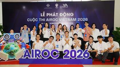 Phát động Cuộc thi Robotics Quốc tế AIROC Việt Nam 2026