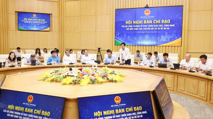 [CHÙM ẢNH] Hội nghị Ban chỉ đạo của Bộ Công Thương về phát triển khoa học, công nghệ, đổi mới sáng tạo, chuyển đổi số và đề án 06