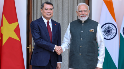 Thủ tướng Chính phủ Lê Minh Hưng hội đàm với Thủ tướng Ấn Độ Narendra Modi