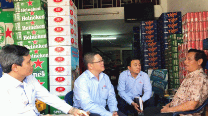 Một ngày với Salesmen Bia Sài Gòn