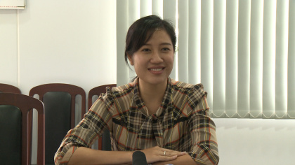 Niềm vui bình dị của  Vân Anh 