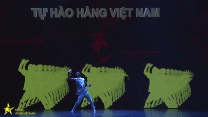 Múa tương tác: Khát vọng tình yêu hàng Việt Nam 