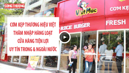 Ngày 8/8/2018 - Bản tin Sự kiện và Con số Công Thương | Cơm kẹp thương hiệu Việt thâm nhập hàng loạt cửa hàng tiện lợi uy tín trong và ngoài nước