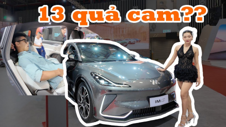 Khám phá mẫu xe được trang bị rất nhiều camera - IM LS7