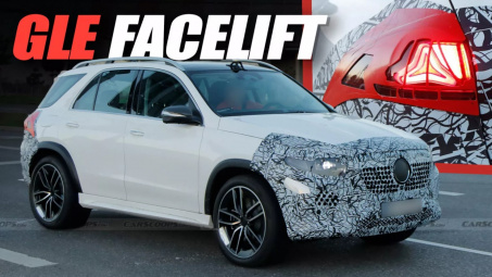 Mercedes-Benz GLE 2026 nâng cấp có thiết kế đèn hậu hình ngôi sao