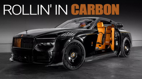 Rolls-Royce Spectre EV bọc carbon khác biệt đầy cá tính và táo bạo