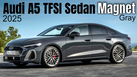 Audi A5 2025: Thiết kế thể thao hơn, khung gầm cải tiến