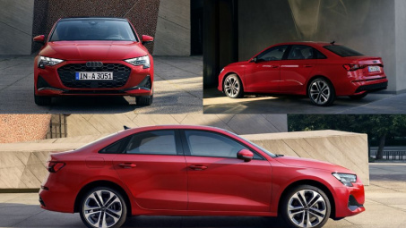 Audi A3 Sedan 2025 được làm mới từ trong ra ngoài