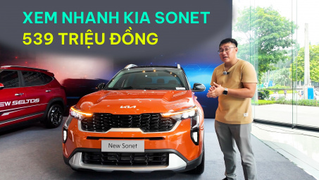Review nhanh Kia Sonet 2024 vừa ra mắt: Nhiều điểm mới, giá từ 539 triệu đồng có đủ hấp dẫn?