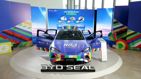 BYD “chào sân” thị trường Việt bằng 3 mẫu xe điện Dolphin, Atto 3 và Seal