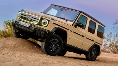 Khả năng off-road "siêu hạng" của Mercedes-Benz G-Class 2025 chạy điện