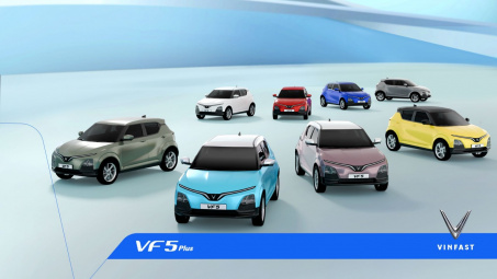 VF 5 Plus thêm 4 màu mới lạ mắt