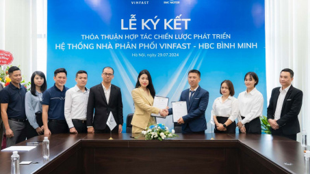 VinFast “bắt tay” HBC Bình Minh phát triển hệ thống Nhà phân phối