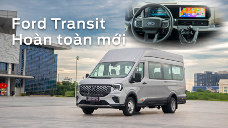 Những điểm mới trên Ford Transit hoàn toàn mới, có đủ sức “hạ gục” đối thủ Hyundai Solati?