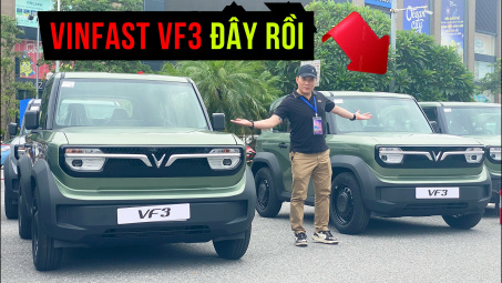 “Bóc tem” những chiếc VinFast VF3 đầu tiên giao cho khách hàng tại Việt Nam