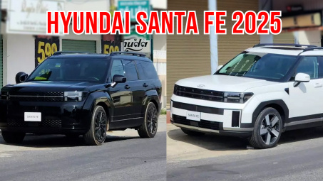 Hyundai Santa Fe 2025 đã lăn bánh ở Việt Nam: Giá dự kiến từ 1,189 tỷ đồng