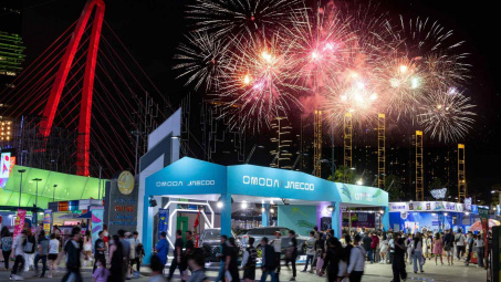 Omoda & Jaecoo Việt Nam chào đón năm mới 2025 đầy hứng khởi tại City Tết Fest