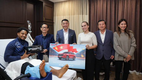 Tiền đạo Xuân Son được tặng xe gì, giá bao nhiêu?
