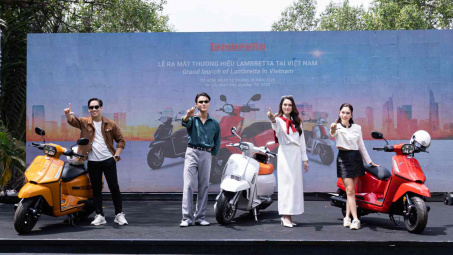 “Bộ ba” Lambretta ra mắt – “khuấy động” thị trường xe tay ga cao cấp tại Việt Nam