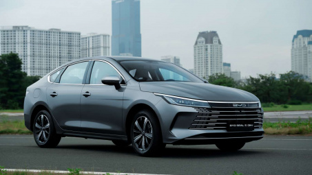 BYD SEAL 5 - mẫu hybrid thông minh ra mắt thị trường Việt