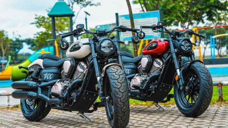 Mô tô phong cách cổ điển Benda Chinchilla 500 ra mắt Việt Nam