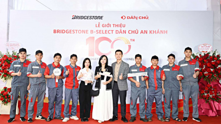 Bridgestone Việt Nam khai trương Trung tâm phân phối lốp du lịch thứ 100