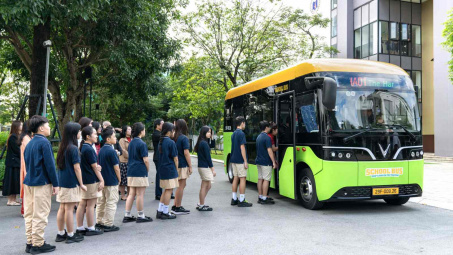 School Bus - dịch vụ “Xe điện học đường chuyên biệt” đầu tiên tại Việt Nam