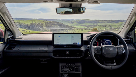 Chi tiết nội thất của mẫu bán tải Toyota Hilux 2026