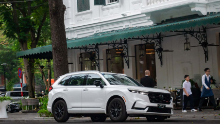 Honda CR-V e:HEV bản nâng cấp sẽ ra mắt tại Việt Nam đầu năm 2026