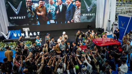 VinFast khánh thành nhà máy sản xuất xe điện tại Indonesia