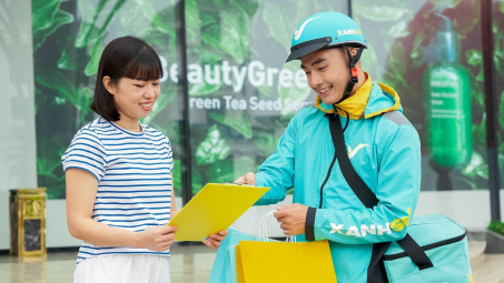 Dịch vụ giao hàng Xanh SM Express dẫn đầu về chỉ số hài lòng khách hàng