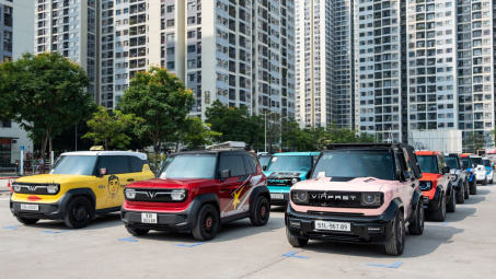 Chùm ảnh: Những bản VinFast VF 3 “thiên biến vạn hóa” khiến nhiều người phải ngỡ ngàng