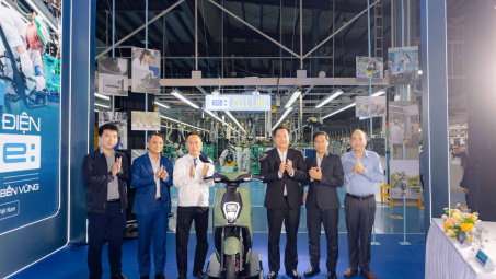 Honda Việt Nam xuất xưởng chiếc xe máy điện đầu tiên tại Vĩnh Phúc, ra mắt thị trường vào tuần sau