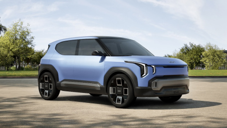 Vén màn Kia EV2 - SUV cỡ B giá rẻ chạy hoàn toàn bằng điện