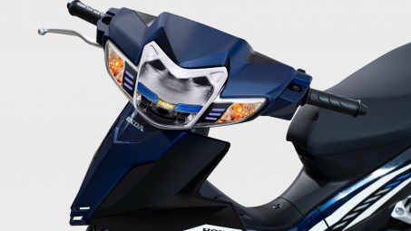 Xe máy Honda Blade 110 có thêm tuỳ chọn độ đèn “cực chất”
