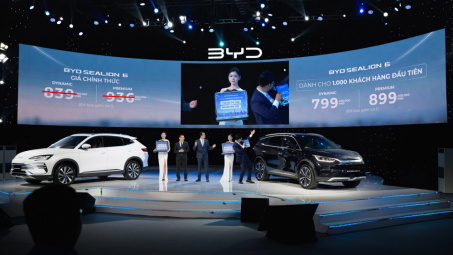 Giá lăn bánh BYD Sealion 6 tại Hà Nội và TP.HCM