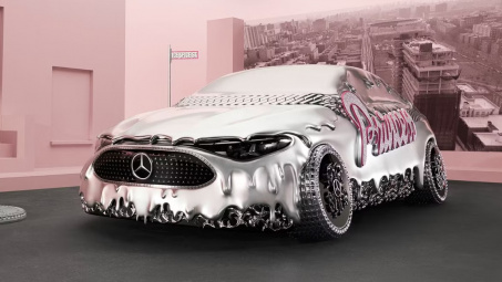 Mercedes-Benz CLA-Class 2025 như tác phẩm nghệ thuật với lớp crom ánh kim