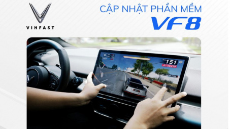 Tìm hiểu những nâng cấp trên phần mềm mới nhất của VinFast VF8