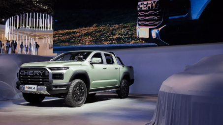 Chery ra mắt xe bán tải mới để cạnh tranh với Toyota Hilux trên thị trường toàn cầu