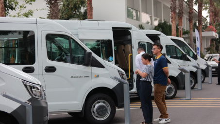 GAZ thiết lập chuẩn 5 sao mới cho vận tải hành khách tại Việt Nam