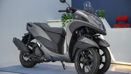 “Hàng độc” xe tay ga 3 bánh Yamaha Tricity 155 về Việt Nam