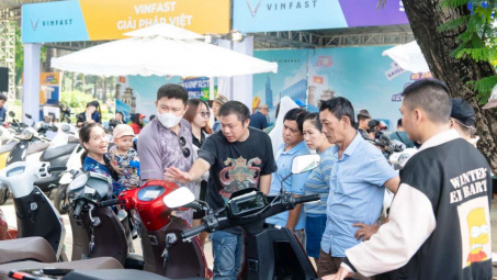 Cơ hội “đổi xăng lấy điện” dễ chưa từng có cho người dân Hà Nội cùng VinFast