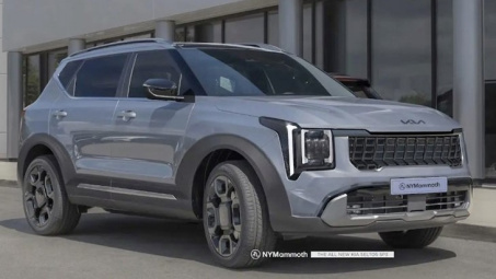 Kia Seltos thế hệ thứ 2 lộ diện thêm thiết kế ngoại thất