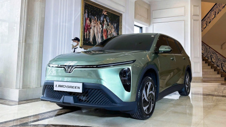 Chiếc MPV điện bí ẩn VinFast Limo Green chính thức xuất hiện
