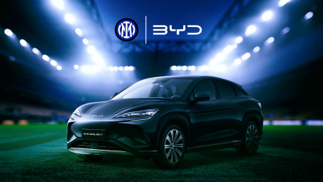 BYD bắt tay Inter Milan: Khi xe xanh song hành cùng bóng đá
