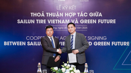 Hãng lốp Sailun Việt Nam “bắt tay” với Green Future hướng tới “vận chuyển xanh”