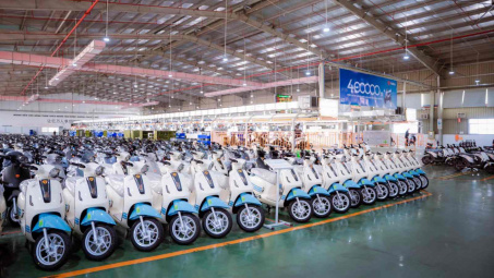 Nhà máy Yadea đã lắp ráp 400.000 xe máy điện tại Việt Nam