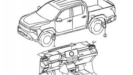 Lộ diện bản phác thảo thiết kế mới của Toyota Hilux thế hệ mới