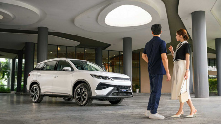 Cận cảnh BYD Sealion 5 DM-i: SUV cỡ C giá từ 659 triệu đồng, chạy điện hơn 110 km, đầy ắp công nghệ