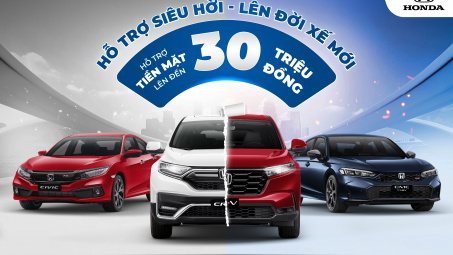Honda Việt Nam triển khai loạt ưu đãi mua xe trong tháng 3/2026